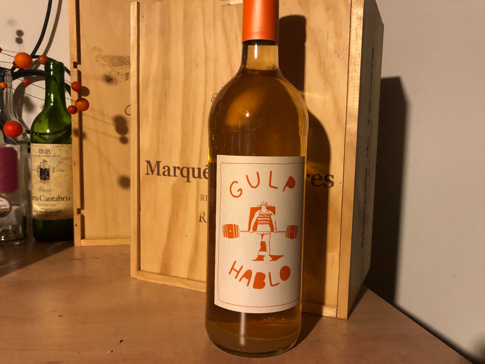 Gulp Hablo orange wine 2021