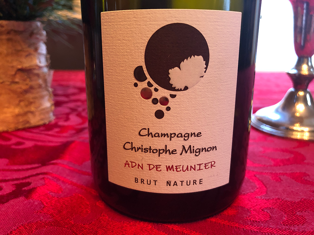 Christophe Mignon Brut Nature ADN de Meunier