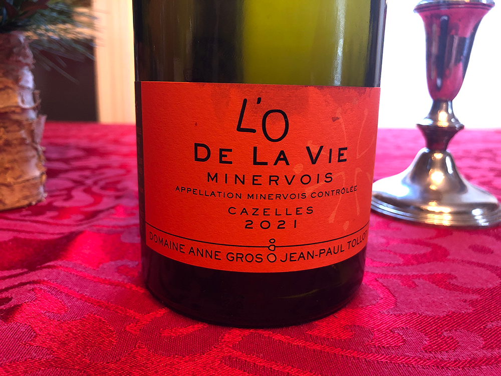 Domaine Anne Gros & Jean-Paul Tollot Minervois L'O de la Vie 2021 Rhone