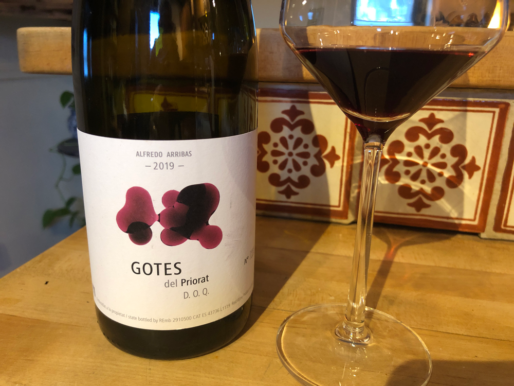 Alfredo Arribas, Gotes del Priorat 2019