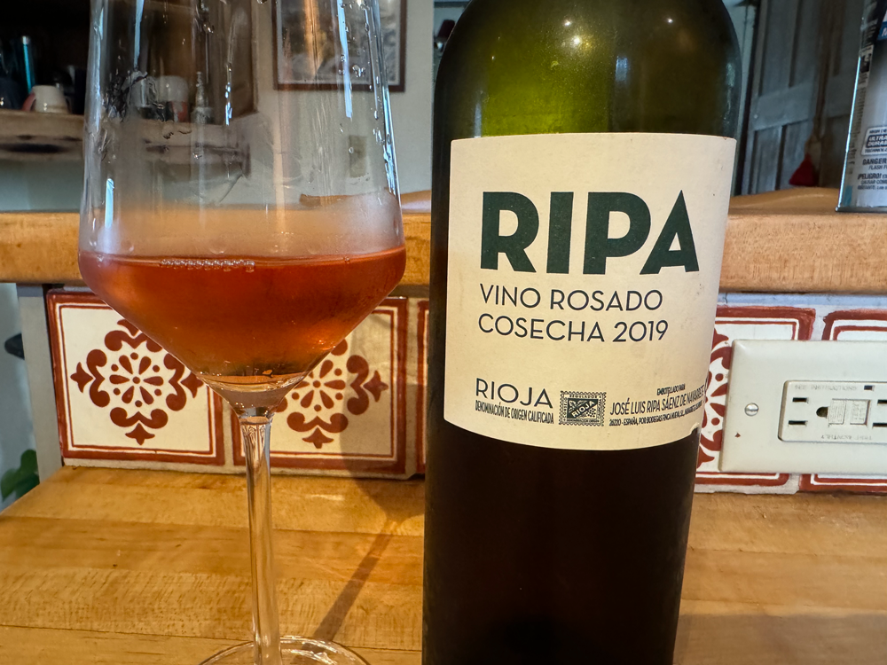 Jose Luis Ripa, Rioja Vino Rosado, 2019 (La Rioja Alta)