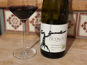 Bedrock Alder Springs Vineyards Mendocino County Syrah 2013