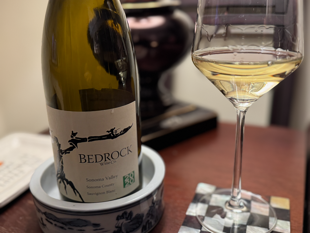 Bedrock Sonoma Valley Sauvignon Blanc 2020